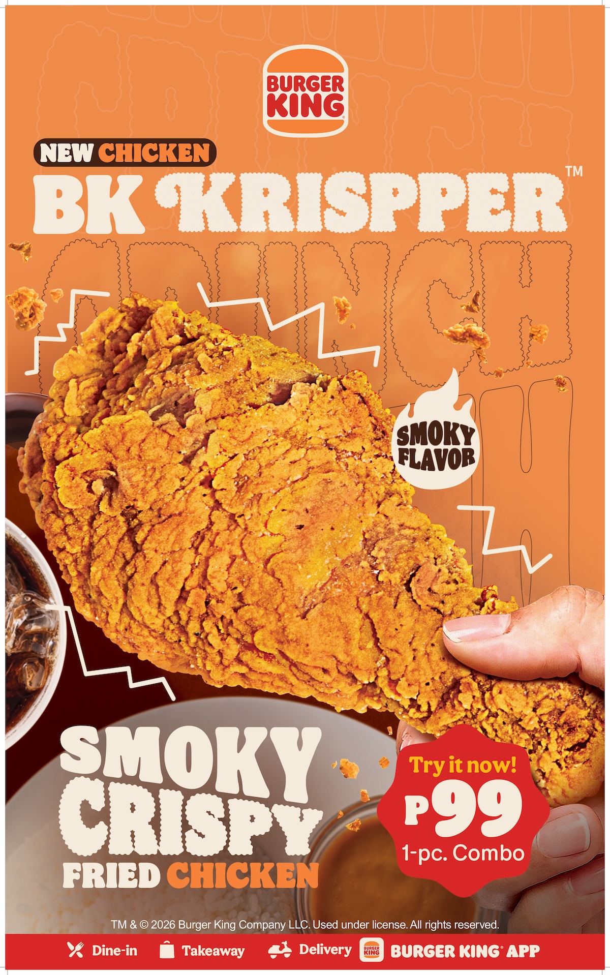 Ilustrasi bk krispper untuk artikel BK Krispper: Burger King Bawa Rasa Asap ke Ayam Goreng